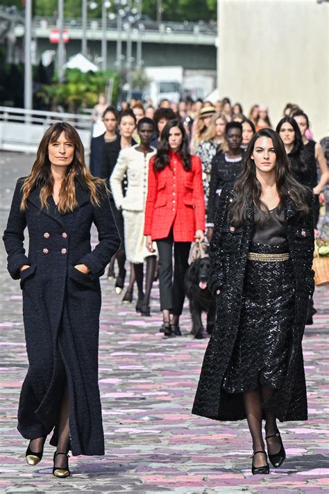 Chanel’s spring couture show is a button.